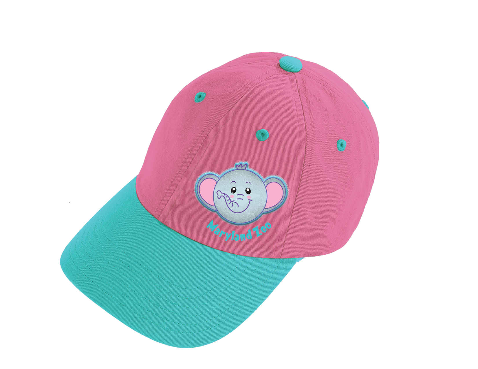 TODDLER CIRCLE PATCH ELEPHANT HAT
