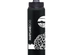 Black & White Giraffe Water Bottle